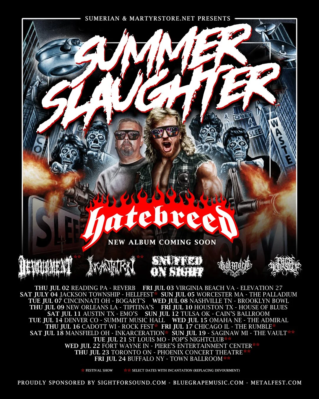 Tour — Devourment